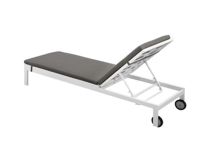 Condor Sunbrella Sun Lounger, Colour: Taupe,