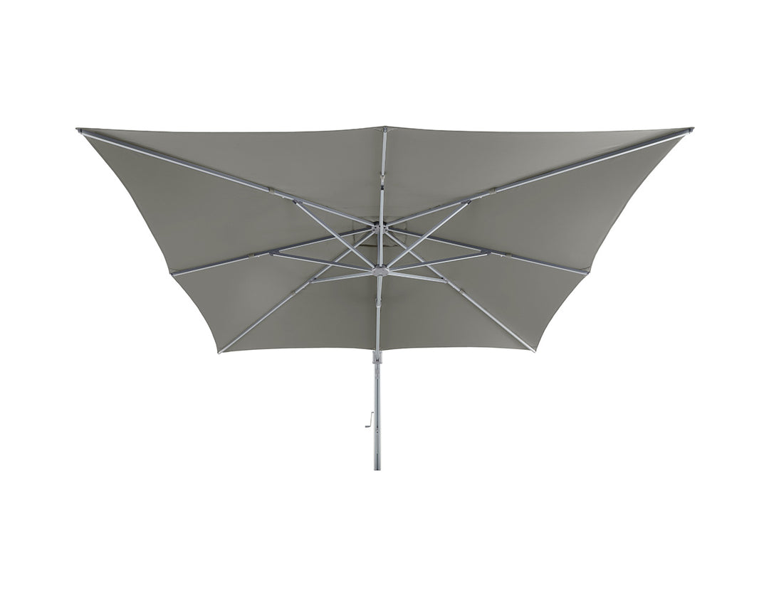 Agave 4m Square Cantilever Umbrella, Colour: Black,