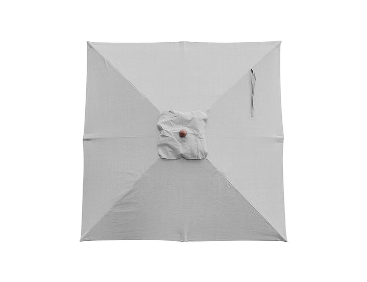 Amazon 2.5m Square Market Umbrella, Colour: Dark Grey,