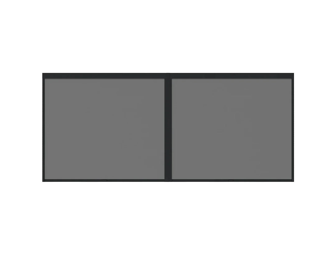 Baltic Freestanding Pergola Retractable Shade Blind 2.0, Size: 2.5m, Colour: Black