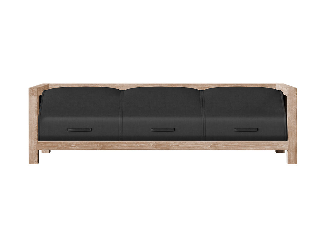 Cardrona Teak Three Seater Sofa, ,