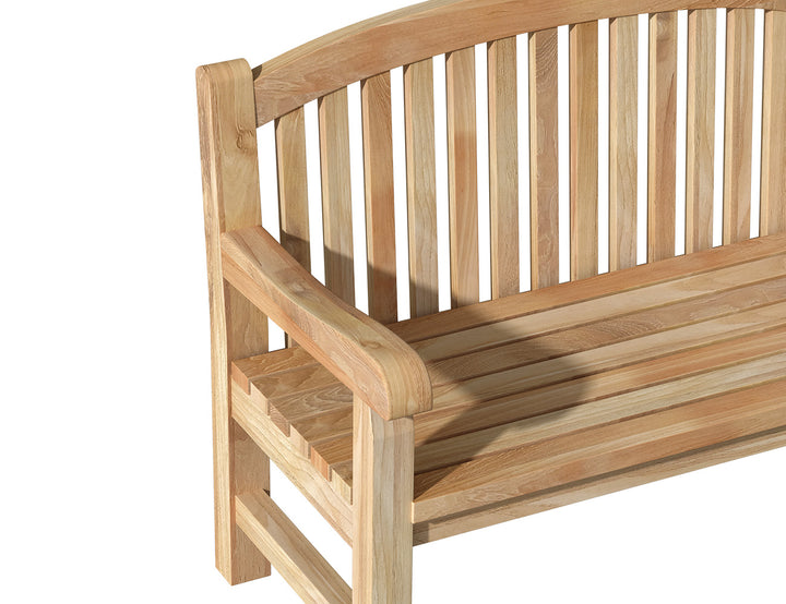 Linden Garden Bench, Size: 120cm,