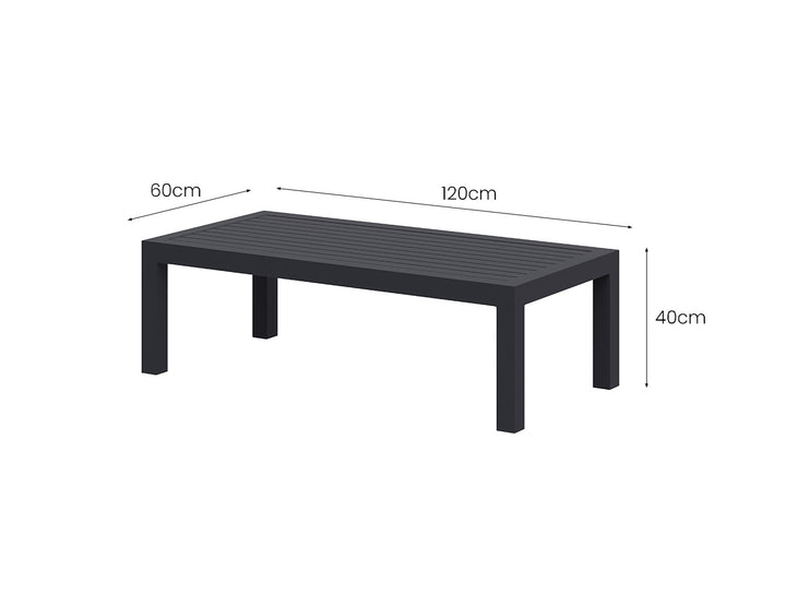 Windsor Coffee Table, Colour: Grey,