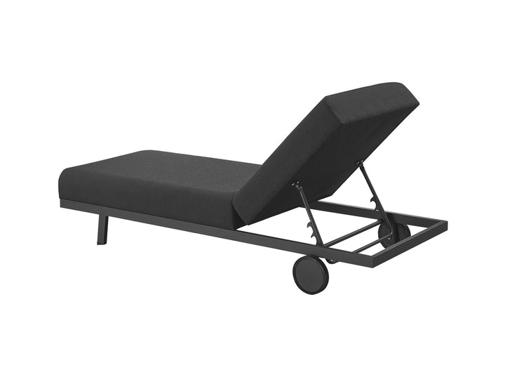 Plover Sunbrella Sun Lounger, Colour: Grey,