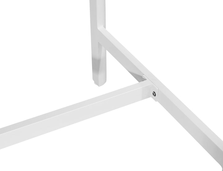 Stratus Outdoor Aluminium Bar Leaner Table, Size: 120cm, Colour: White