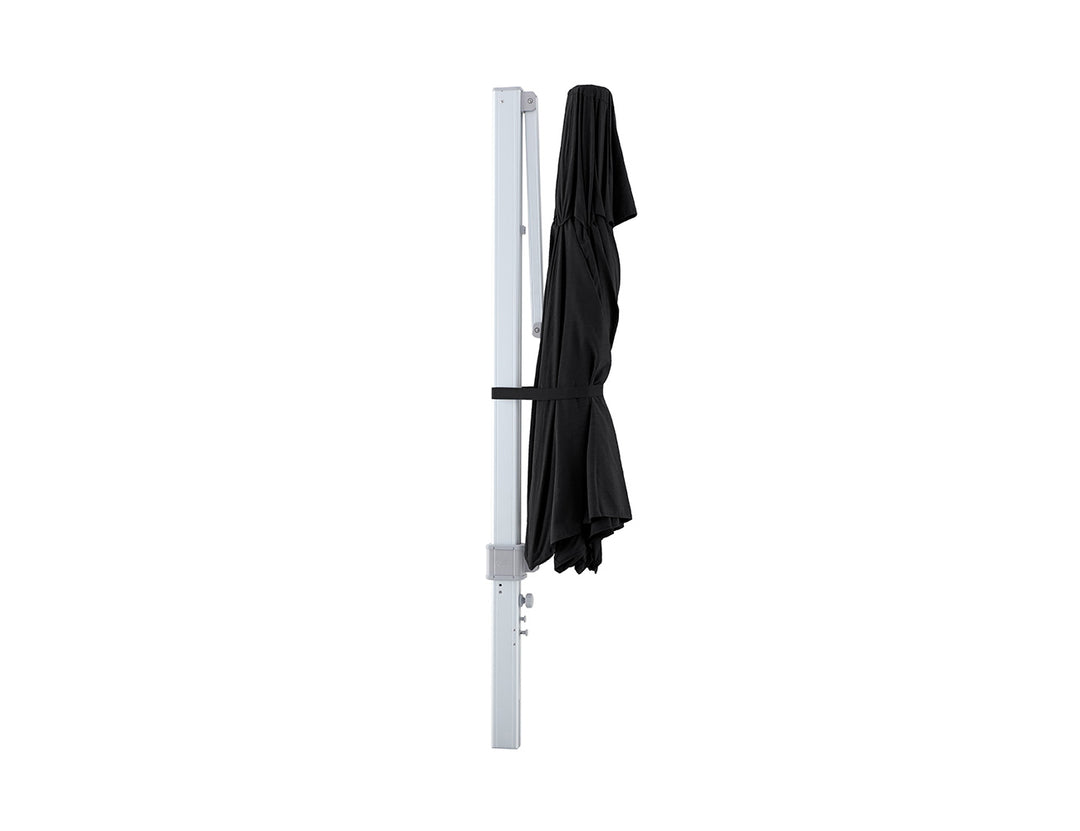 Agave 4m Round Cantilever Umbrella, Colour: Black,