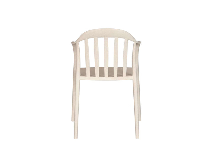 Alice Outdoor Dining Chair, Colour: Beige,