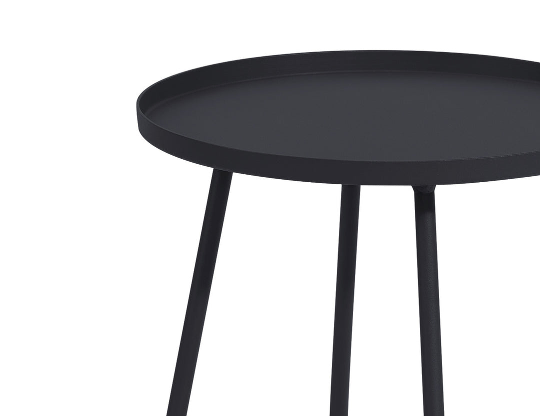 Petrel Aluminium Outdoor Side Table, Colour: Grey,