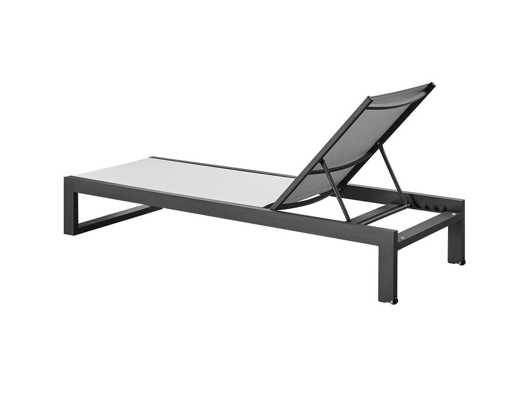 Skylark Batyline Sun Lounger, Colour: Grey,