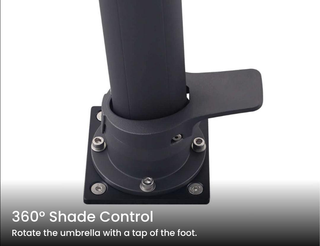 Alabaster 3m Square Cantilever Umbrella