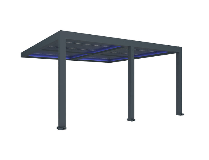 Pacific Motorised Wall Mounted Louvre Roof