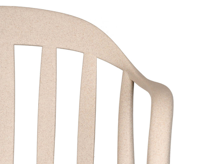 Alice Outdoor Dining Chair, Colour: Beige,