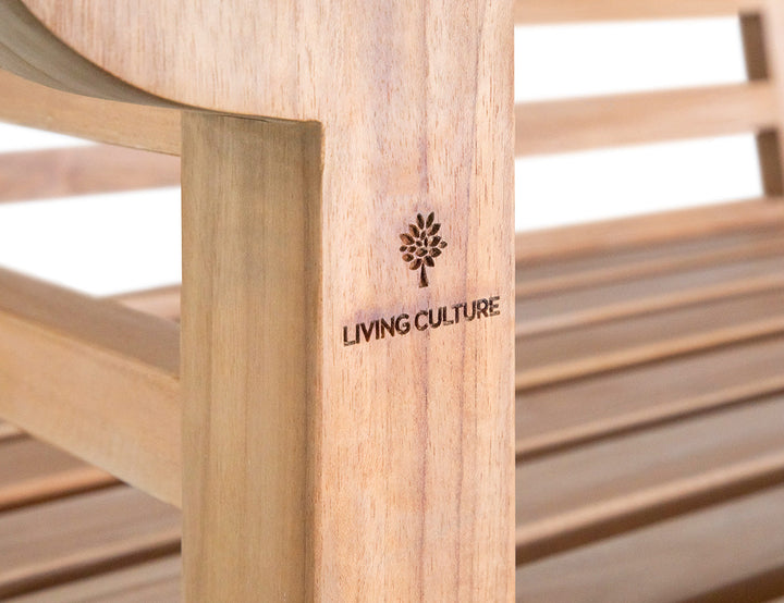 Lutyens Garden Bench, Size: 120cm,