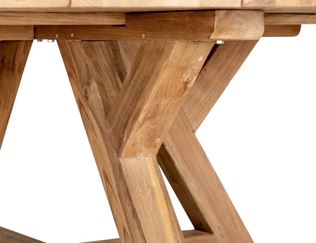 Caturra Teak Round Outdoor Dining Table