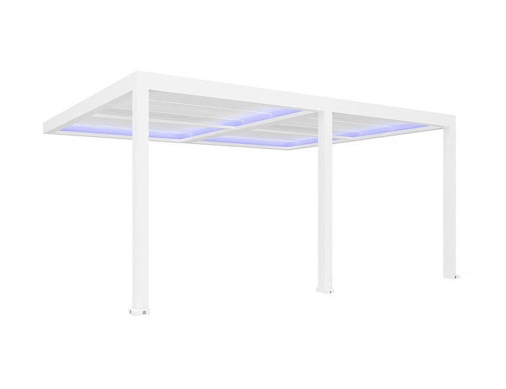 Pacific Motorised Wall Mounted Louvre Roof