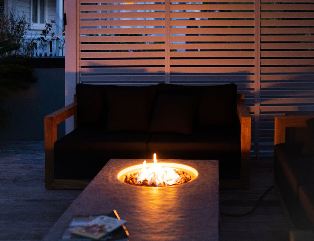 Whakaari Outdoor Gas Fire Pit, ,