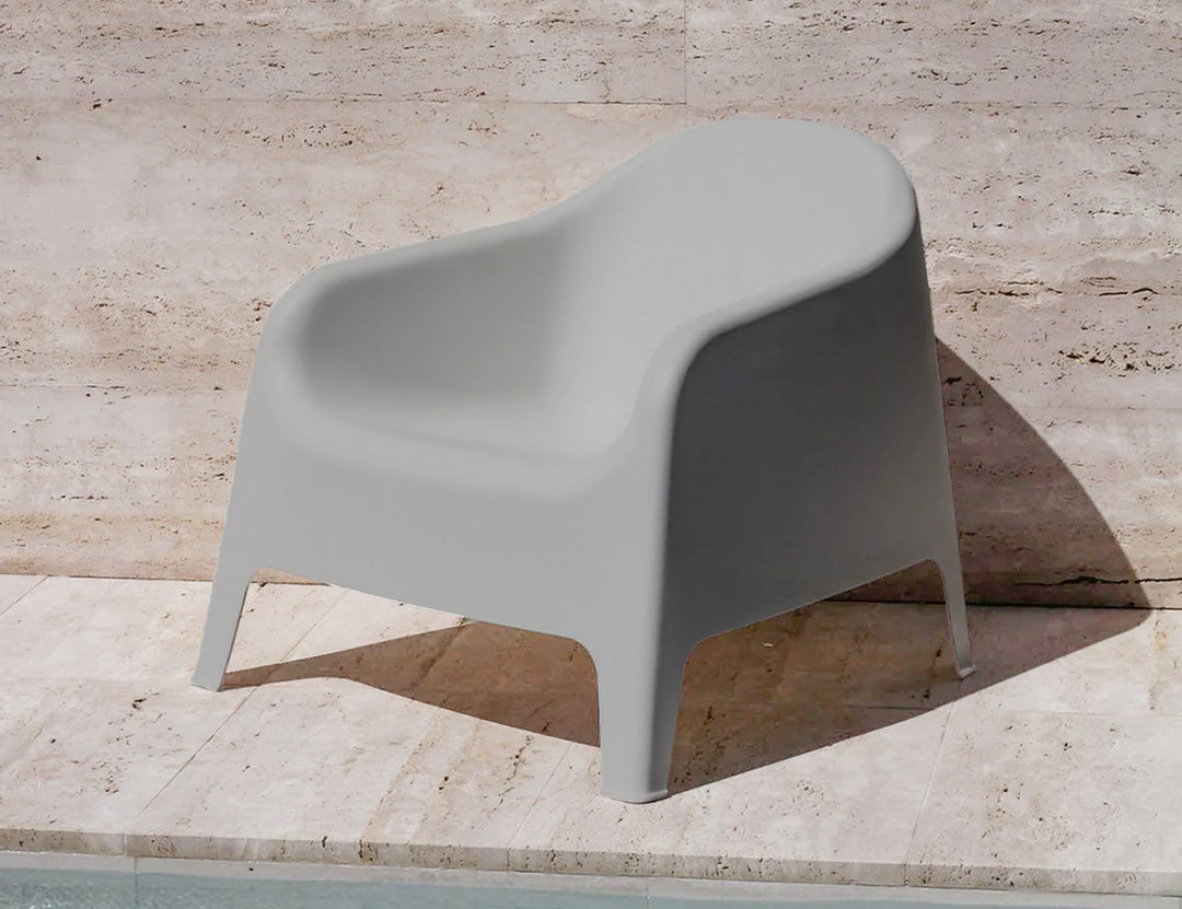 Bridget Outdoor Tub Chair, Colour: Light Grey,