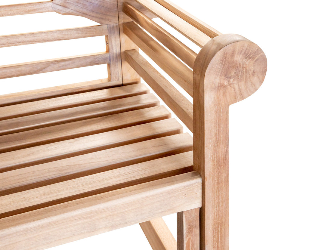 Lutyens Garden Bench, Size: 120cm,