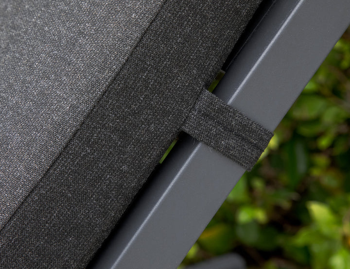 Condor Sunbrella Sun Lounger, Colour: Grey,