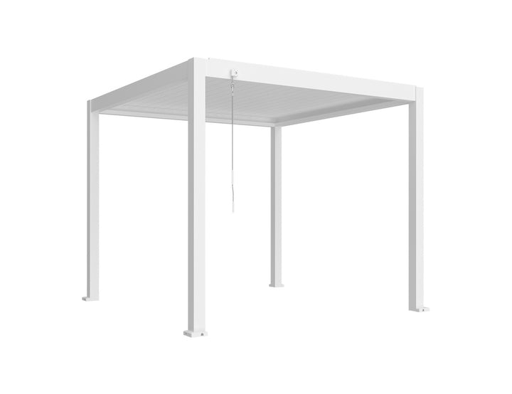 Atlantic Manual Freestanding Louvre Roof, Size: 3 x 3m, Colour: Black