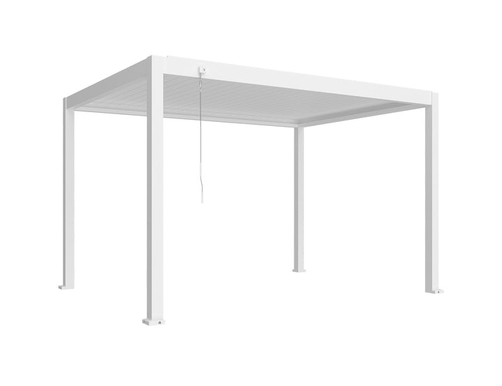 Atlantic Manual Freestanding Louvre Roof, Size: 3 x 3m, Colour: Black