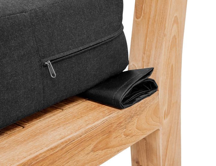 Newport Teak Outdoor Arm Chair, ,