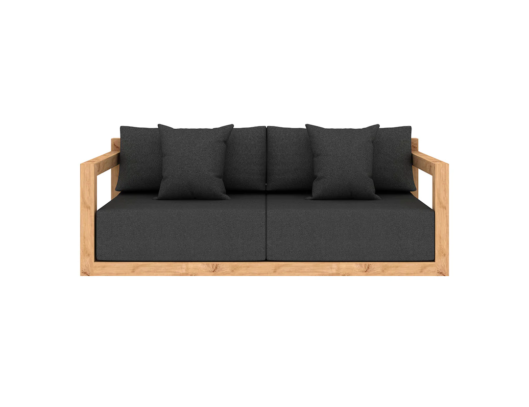 Ibis Outdoor Teak Sofa Sectional Loveseat Set  - 4 Seat