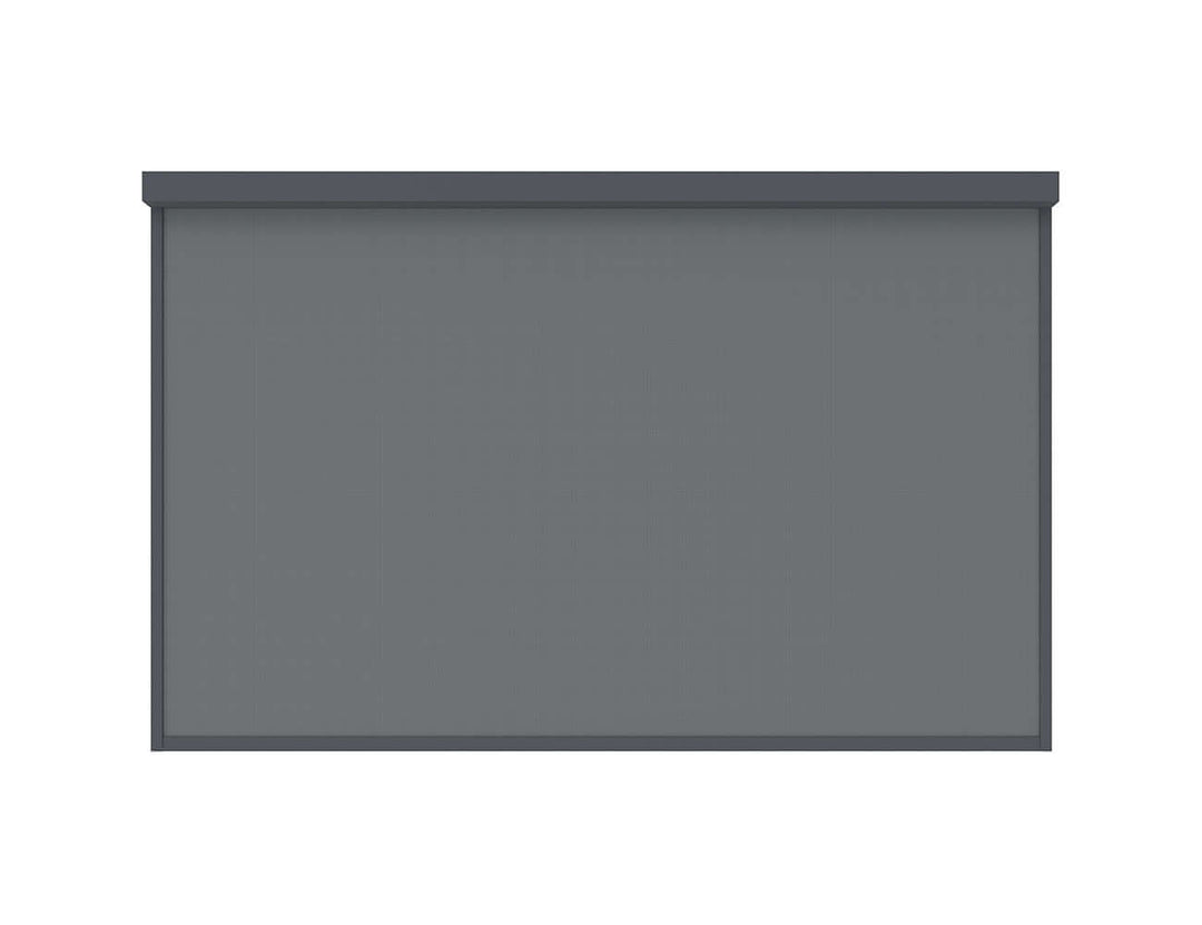 Baltic Freestanding Pergola Retractable Shade Blind 2.0, Size: 2.5m, Colour: Charcoal