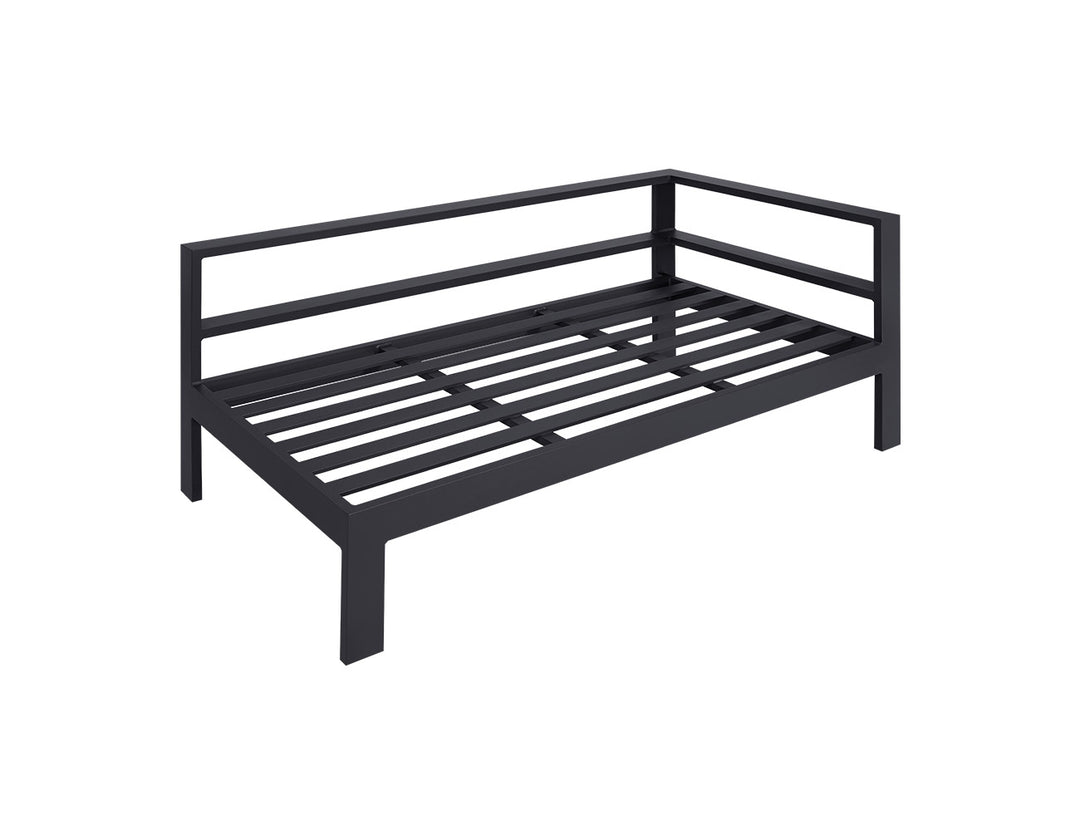 Sandpiper 2.0 Outdoor Sectional Left Arm Loveseat, Colour: Charcoal Grey,
