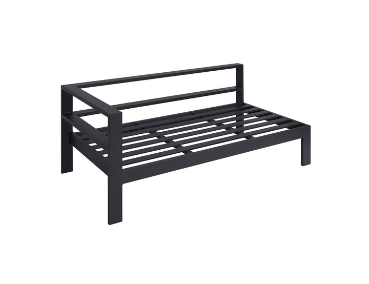 Sandpiper 2.0 Outdoor Sectional Right Arm Loveseat, Colour: Charcoal Grey,