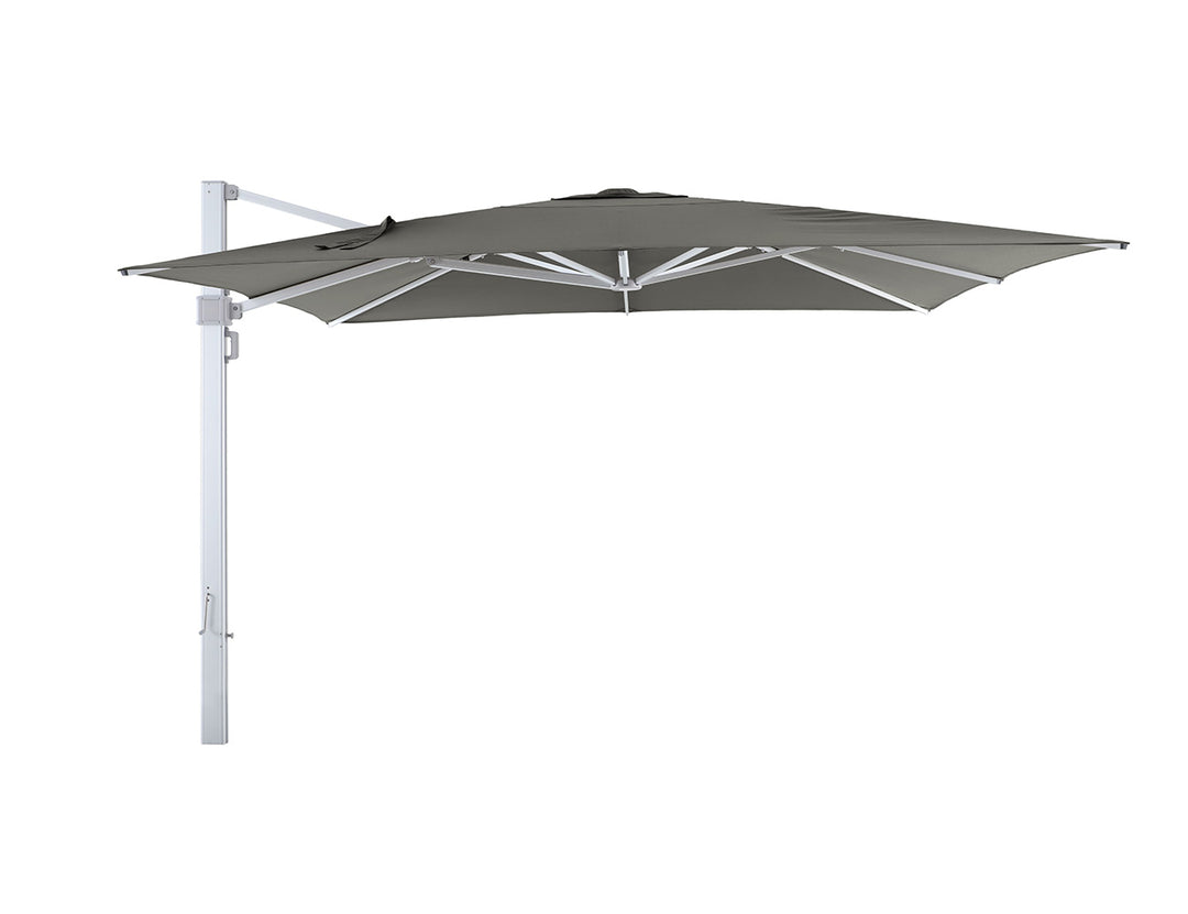 Agave 4m Square Cantilever Umbrella, Colour: Taupe,