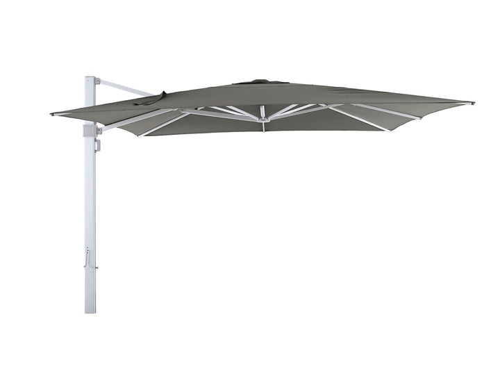 Agave 4m Square Cantilever Umbrella, Colour: Taupe,