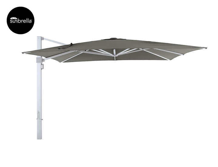 Agave 4m Square Cantilever Umbrella, Colour: Black,