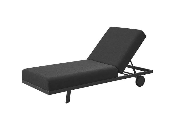 Plover Sunbrella Sun Lounger, Colour: Grey,