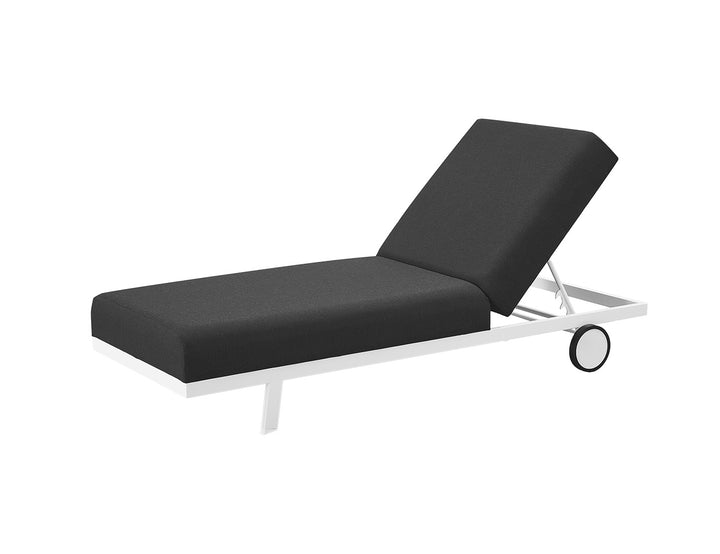 Plover Sunbrella Sun Lounger, Colour: White,