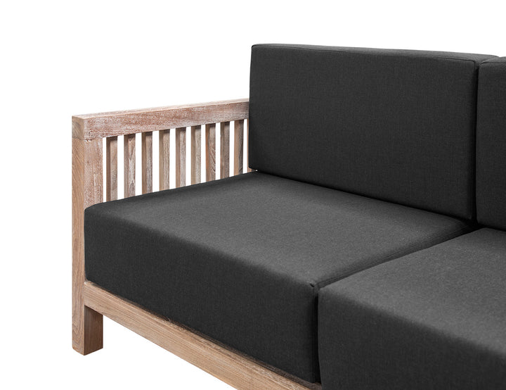 Cardrona Teak Three Seater Sofa, ,