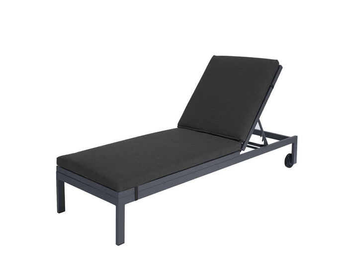 Condor Sunbrella Sun Lounger, Colour: Grey,