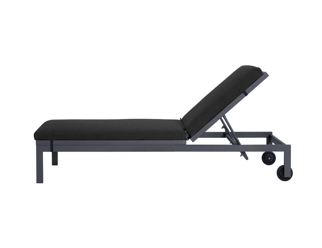 Condor Sunbrella Sun Lounger, Colour: Grey,