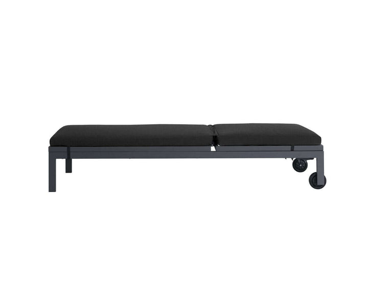 Condor Sunbrella Sun Lounger, Colour: Grey,
