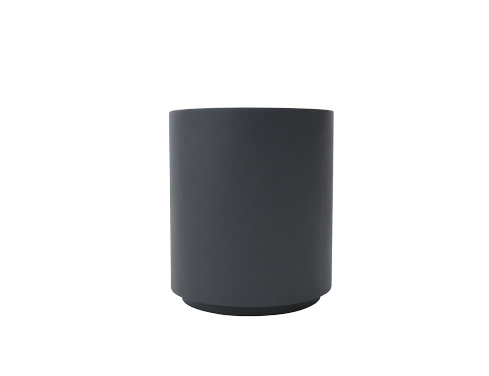 Rome Side Table Slate Black, Colour: Slate Black,