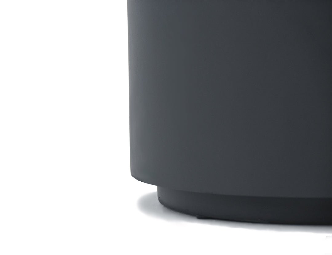 Rome Side Table Slate Black, Colour: Slate Black,