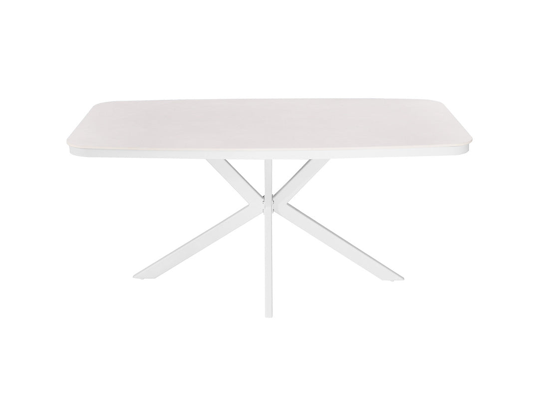 Flicker Outdoor Aluminum Dining Table - Ceramic Top