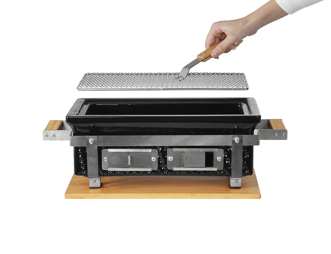 Hibachi Tabletop BBQ Grill - Rectangular