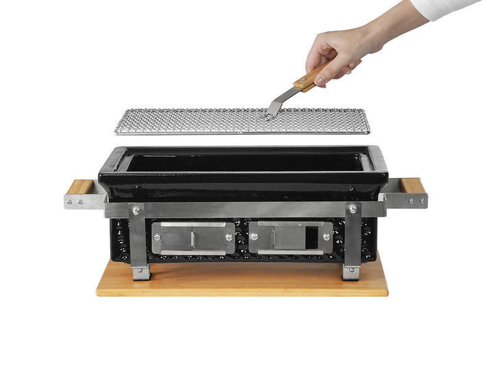 Hibachi Tabletop BBQ Grill - Rectangular