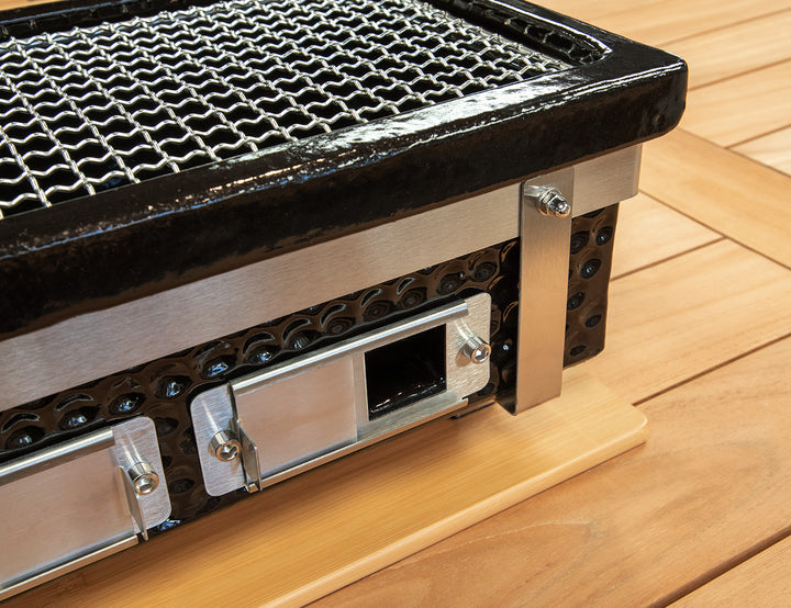 Hibachi Tabletop BBQ Grill - Rectangular