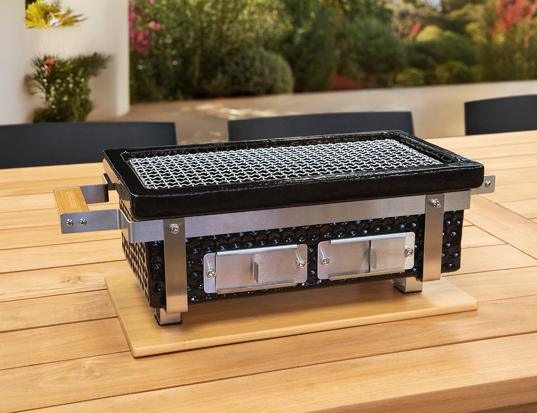 Hibachi Tabletop BBQ Grill - Rectangular