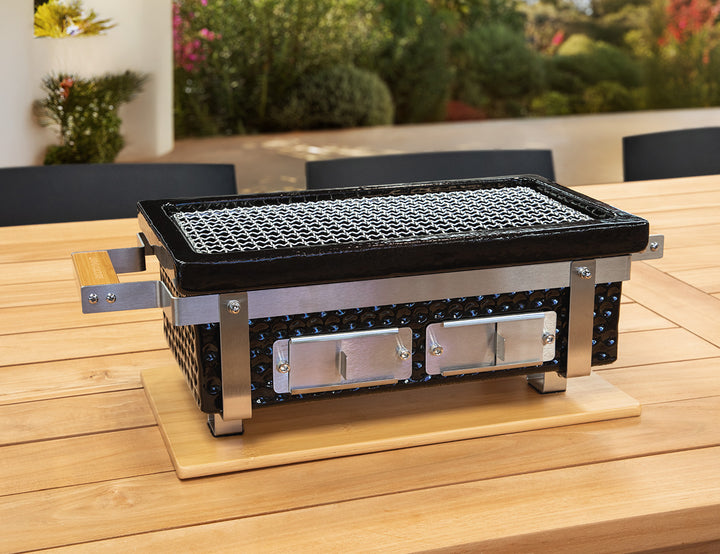 Hibachi Tabletop BBQ Grill - Rectangular