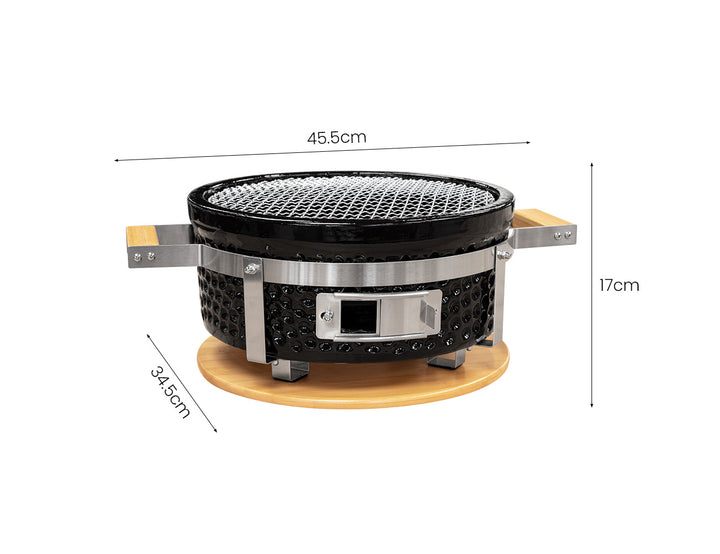 Hibachi Tabletop BBQ Grill Grill- Round