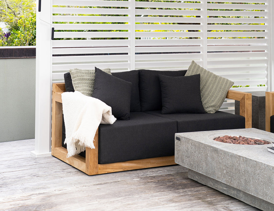 Ibis Outdoor Teak Loveseat Sofa