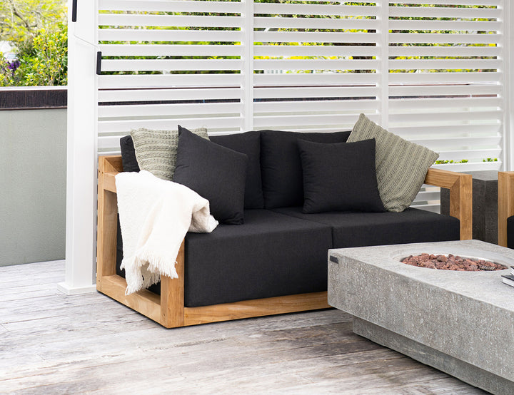 Ibis Outdoor Teak Loveseat Sofa
